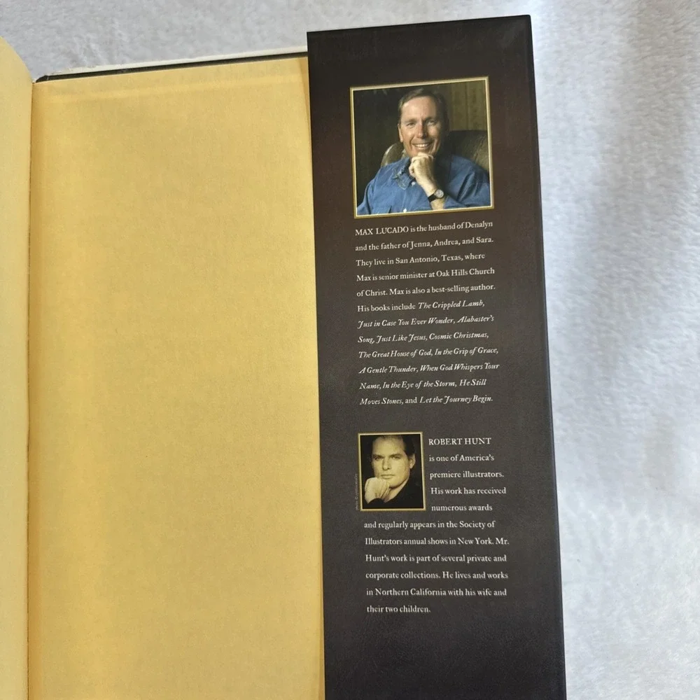 Jacobs Gift Max Lucado Illustrated by Robert Hunt Christian‎ Christmas Book
